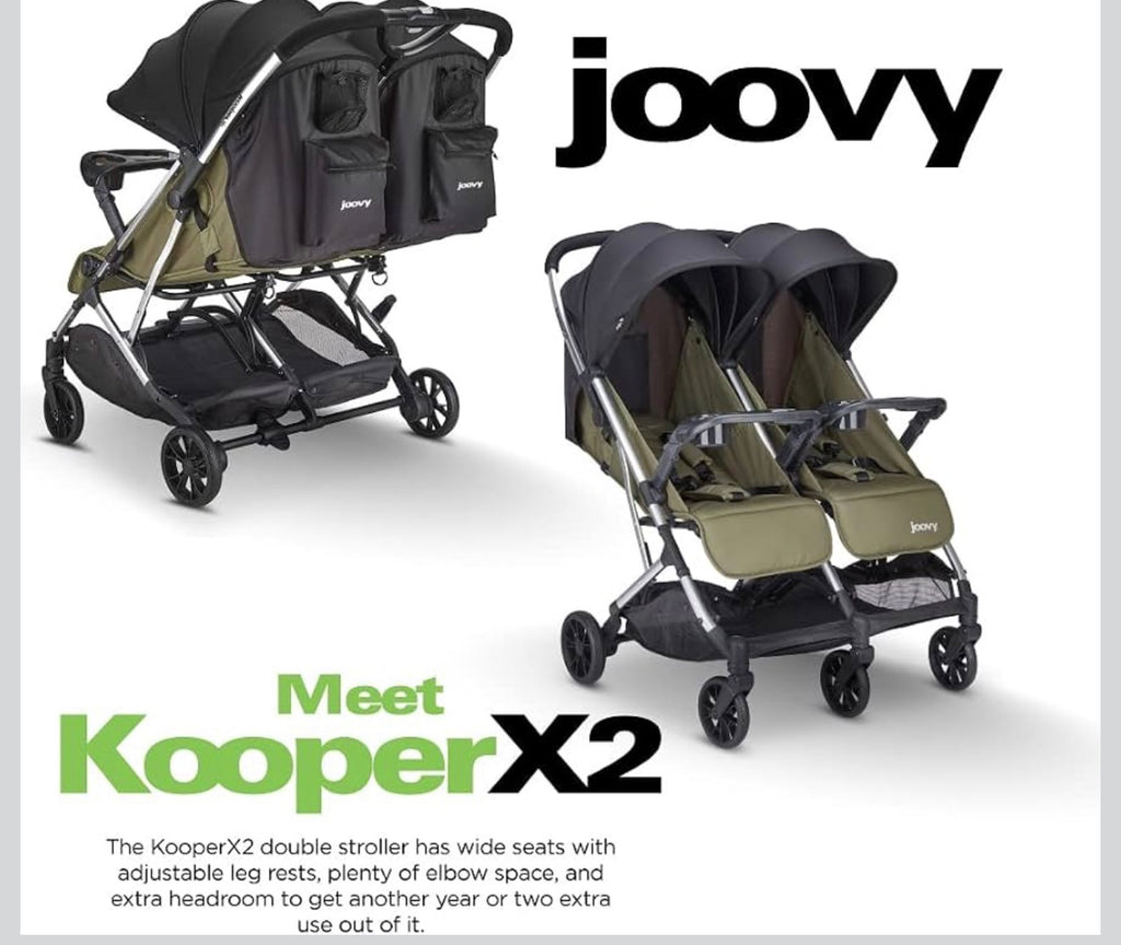 Joovy Kooper X2 Double Stroller