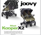 Joovy Kooper X2 Double Stroller
