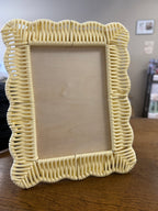 3 Pack Rattan Picture Frames