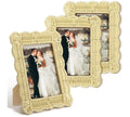 3 Pack Rattan Picture Frames