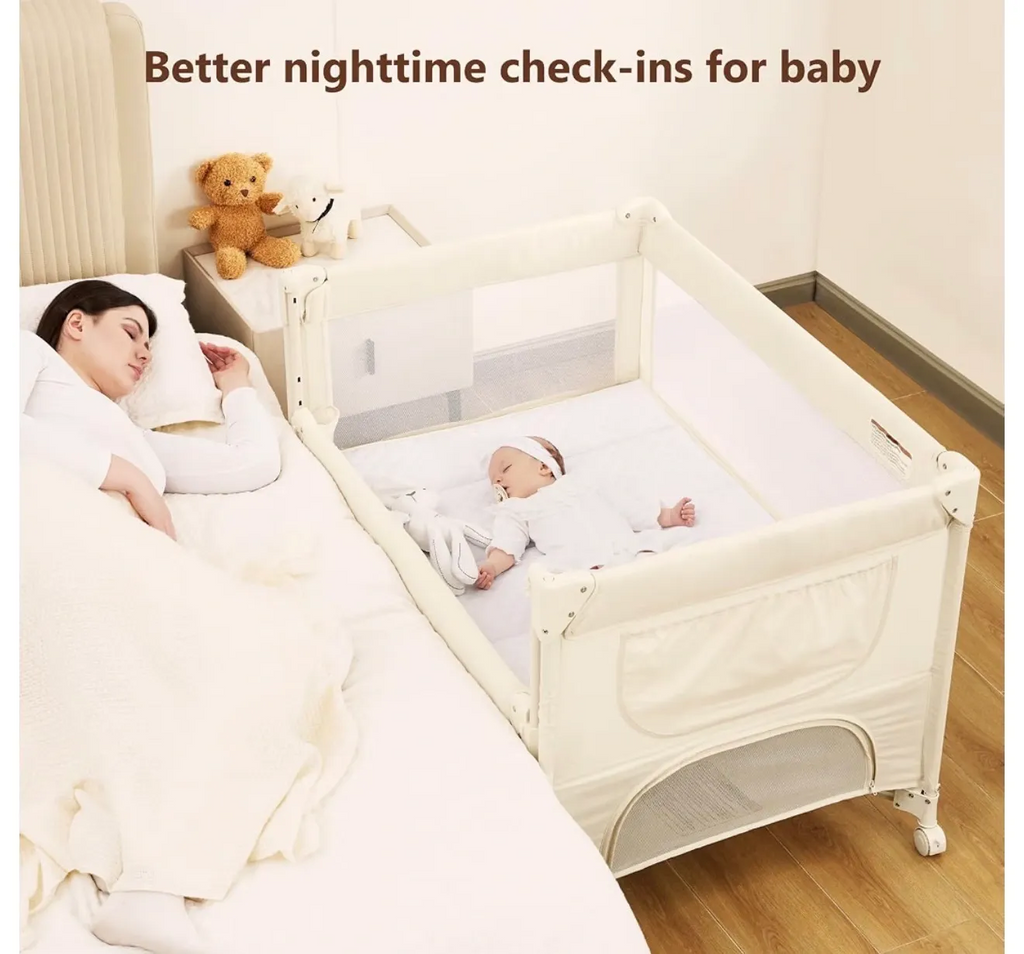 Angelbliss Baby Bassinet with Diaper Changer