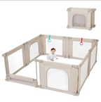 Doradotey Adjustable Folding Baby Playpen, (79x71)