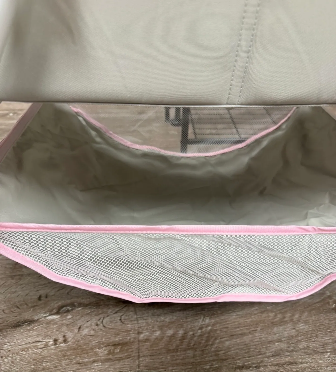 Dream On Me Karley Bassinet, Pink/Gray