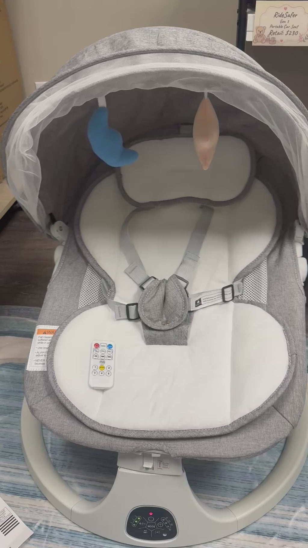Baby Swing With Remote