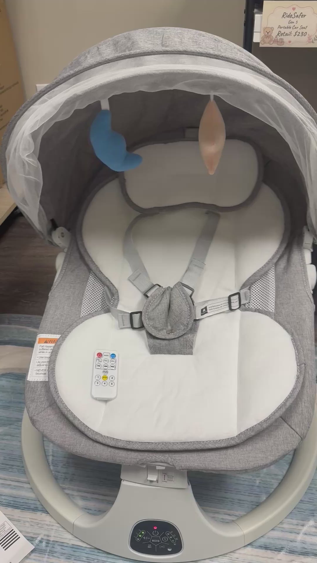 Baby Swing With Remote